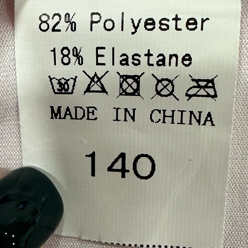 2 Girls Gymnastics Biketards - Pink Marble & Mermaid Scale - Size 140 (8/10) - Picture 4 of 4